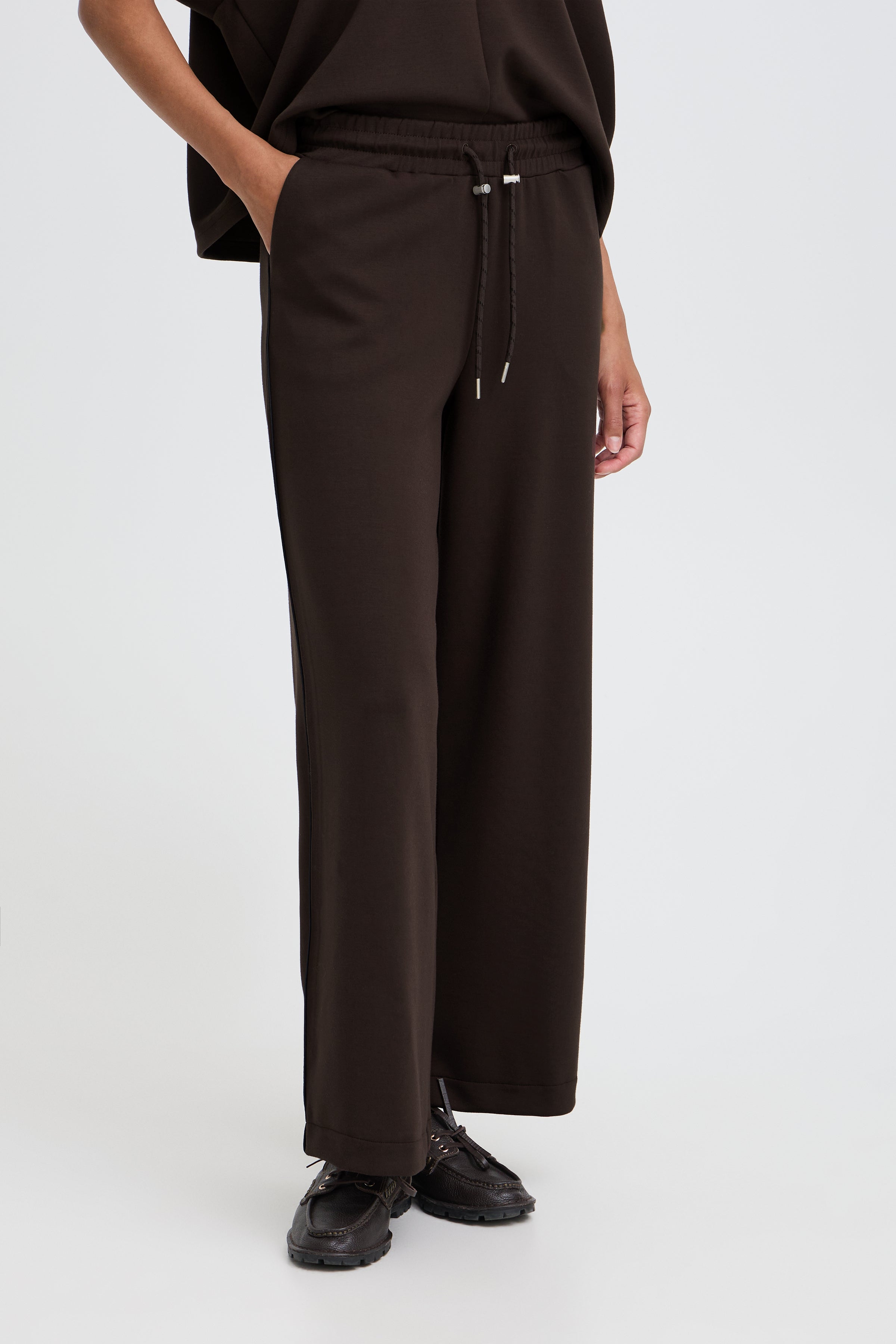 B.Young Putsi Straight Leg Piping Trousers