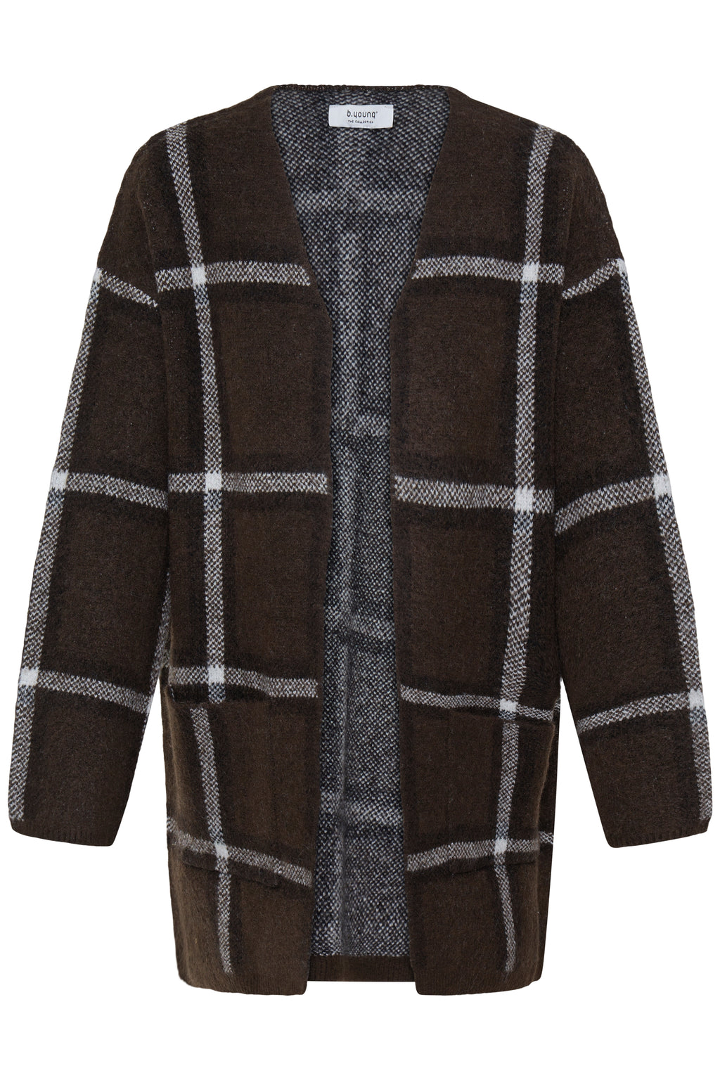 B.Young Odell Check Cardigan