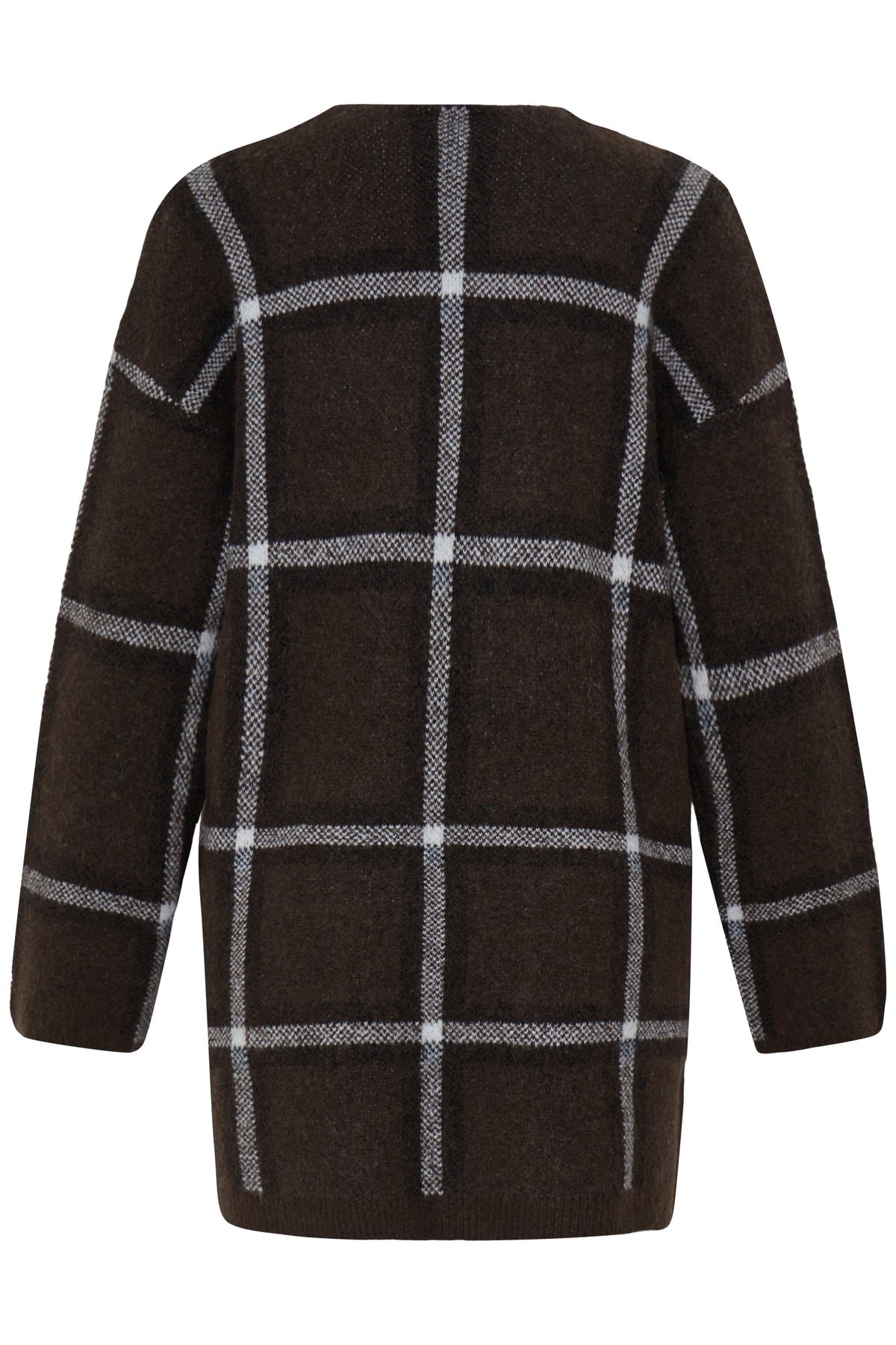 B.Young Odell Check Cardigan