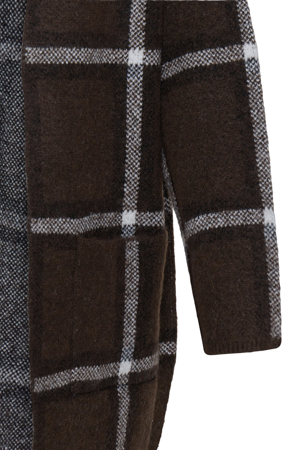 B.Young Odell Check Cardigan
