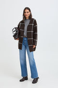 B.Young Odell Check Cardigan