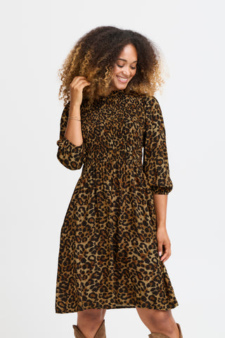 Sorbet Animal Print Dress