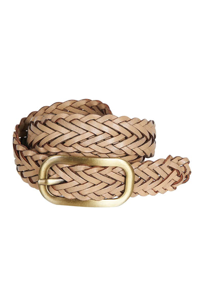 Eb & Ive Avante Plaited Leather Belt