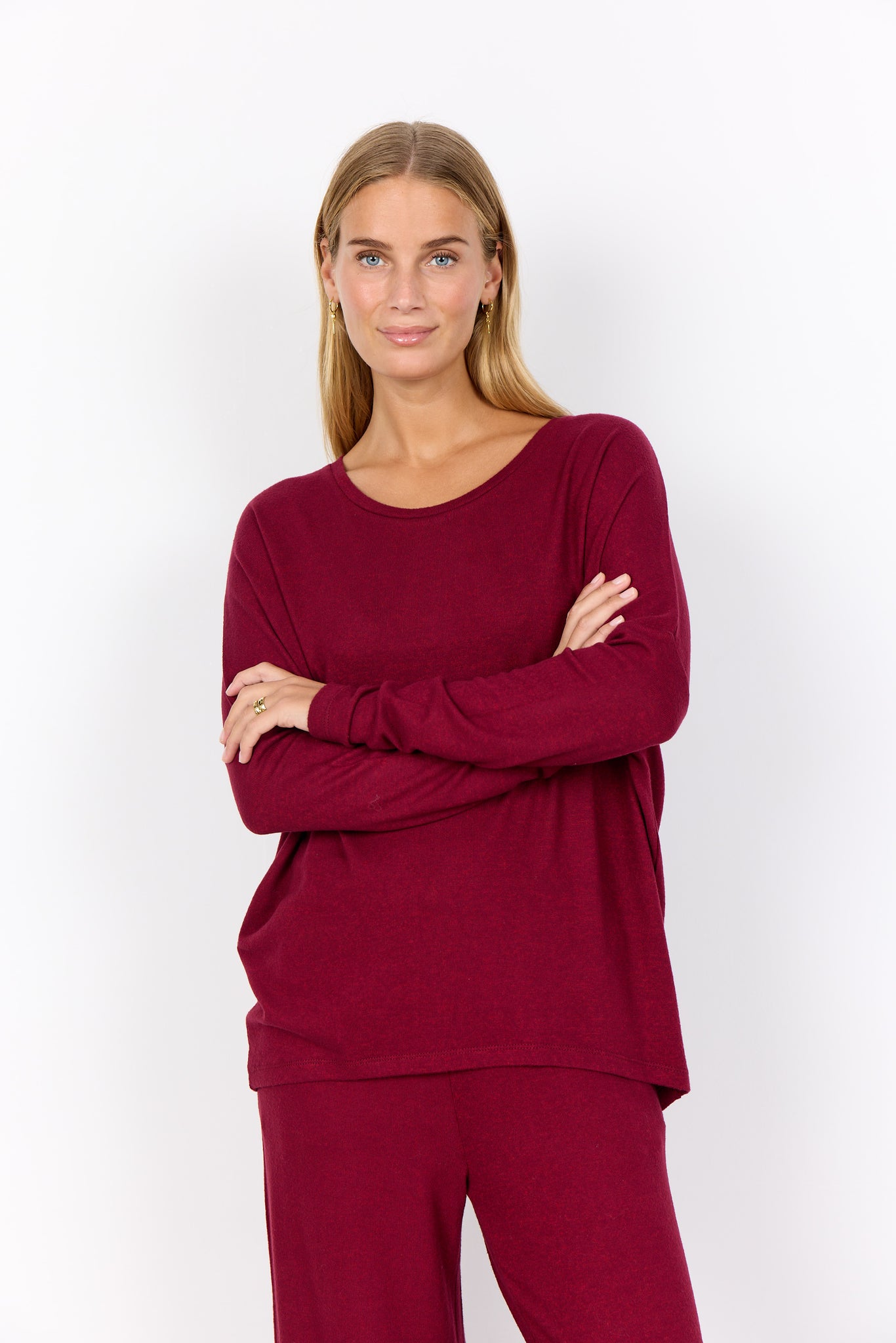Soyaconcept Biara Jumper Red Melange