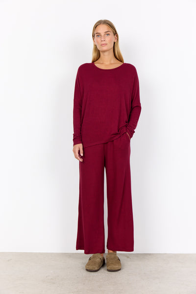 Soyaconcept Biara Jumper Red Melange