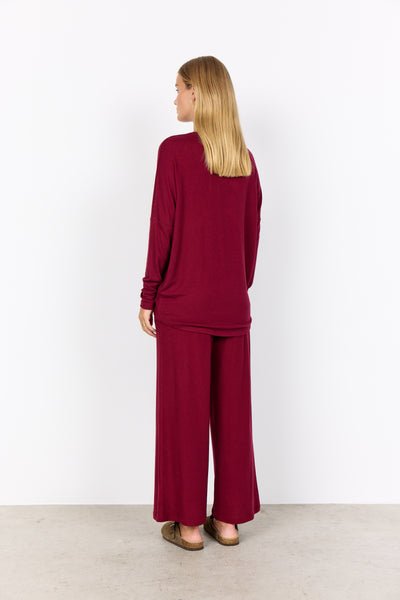 Soyaconcept Biara Jumper Red Melange