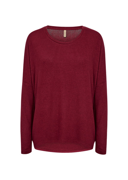 Soyaconcept Biara Jumper Red Melange
