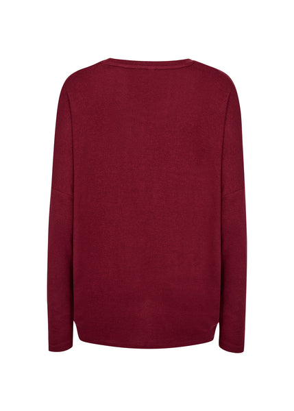 Soyaconcept Biara Jumper Red Melange