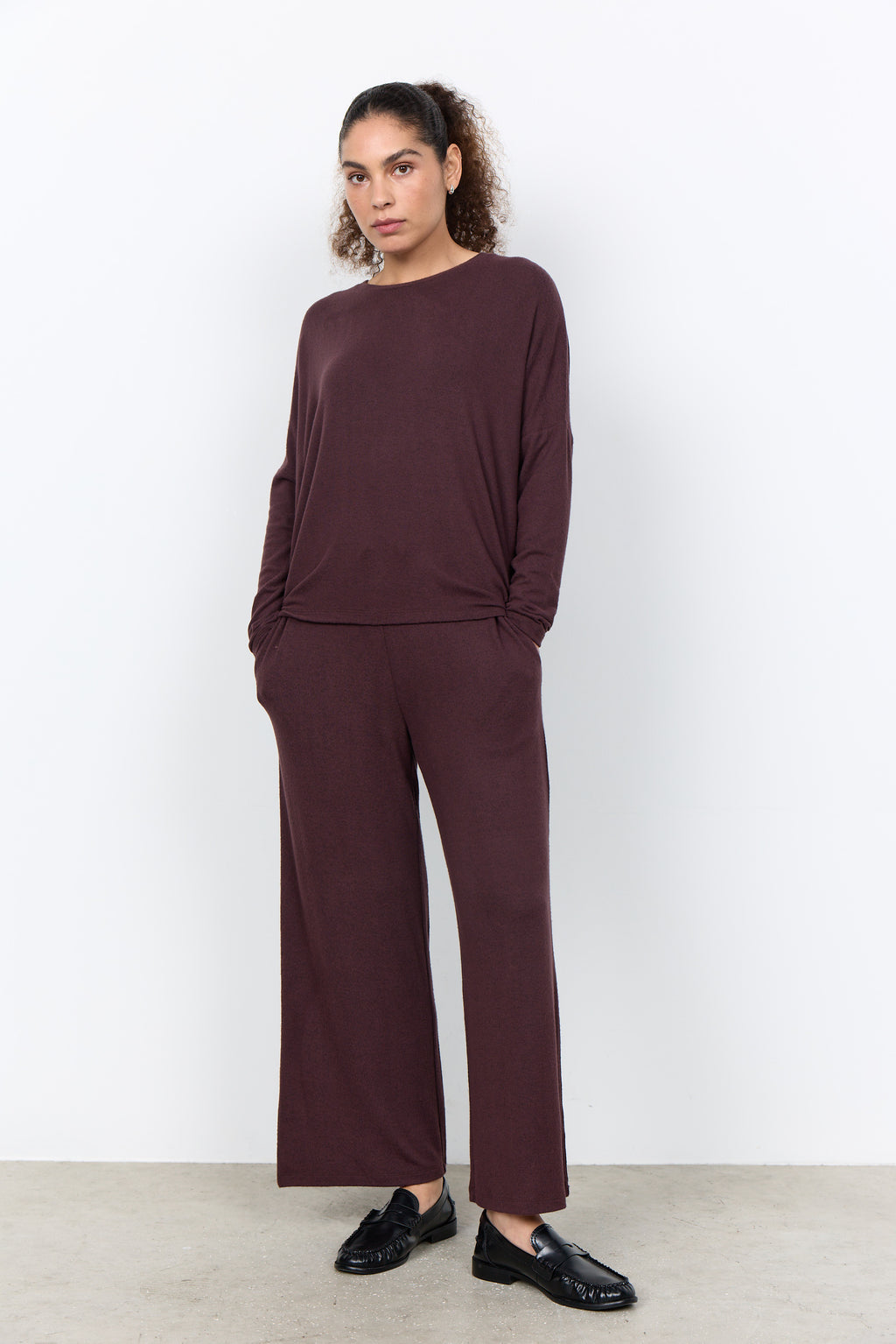 Soyaconcept Biara Jumper - Chocolate Plum