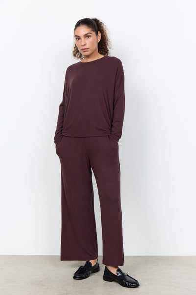 Soyaconcept Biara Jumper - Chocolate Plum