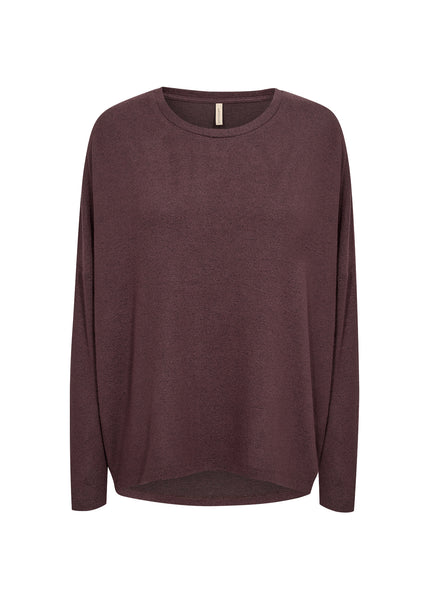 Soyaconcept Biara Jumper - Chocolate Plum