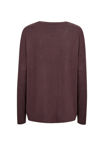 Soyaconcept Biara Jumper - Chocolate Plum