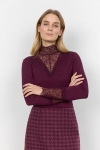 Soyaconcept Marica Lace Detail Top