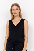 Soyaconcept Marica V-Neck Vest Top - Black