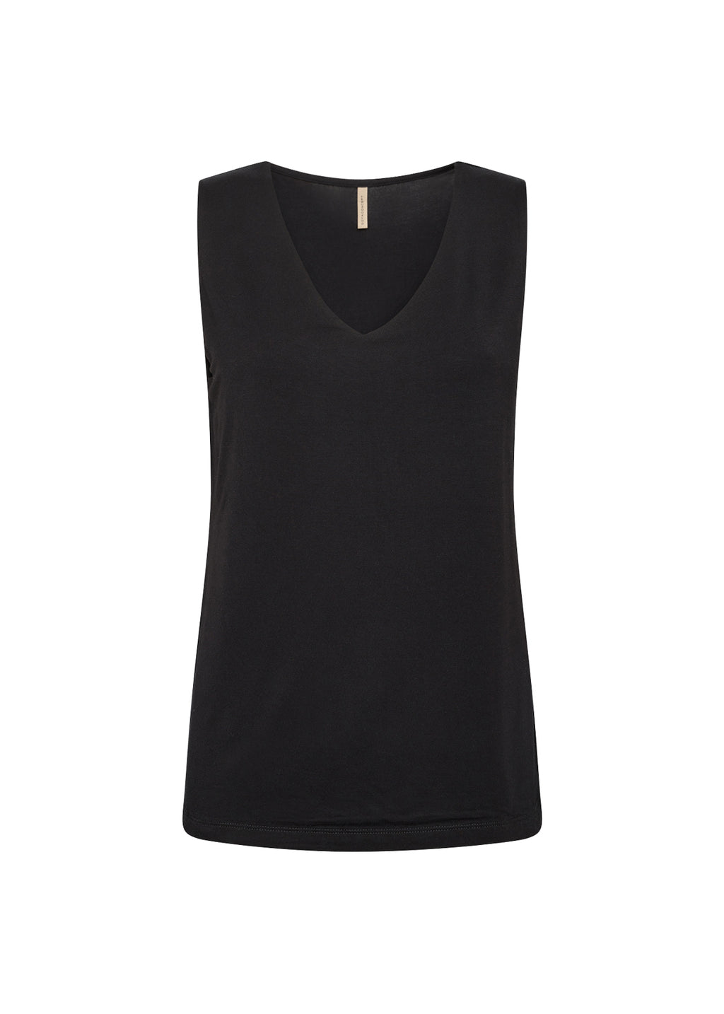 Soyaconcept Marica V-Neck Vest Top - Black
