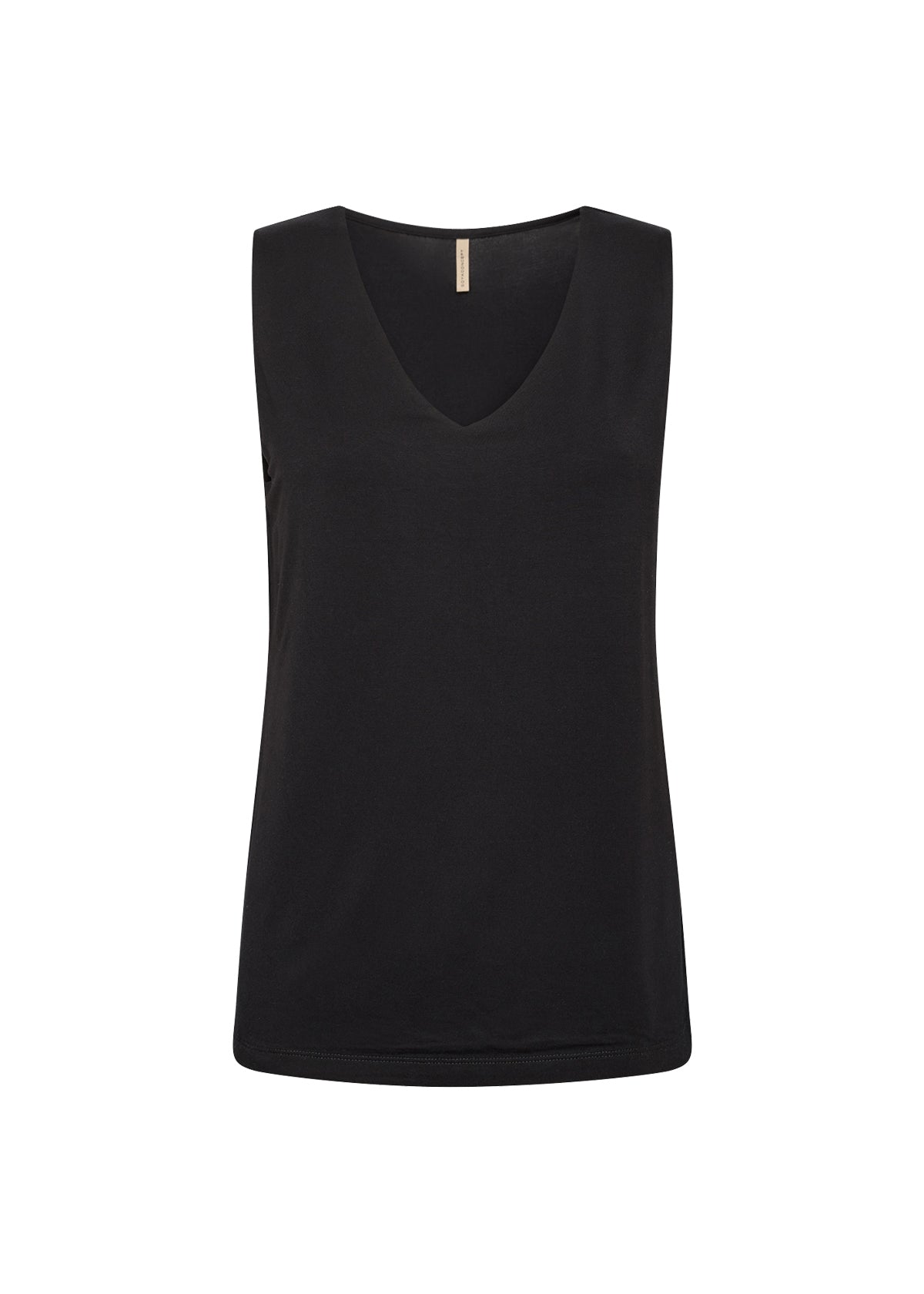 Soyaconcept Marica V-Neck Vest Top - Black