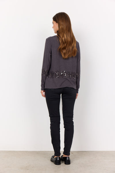 Soyaconcept Sequin Trim Knit