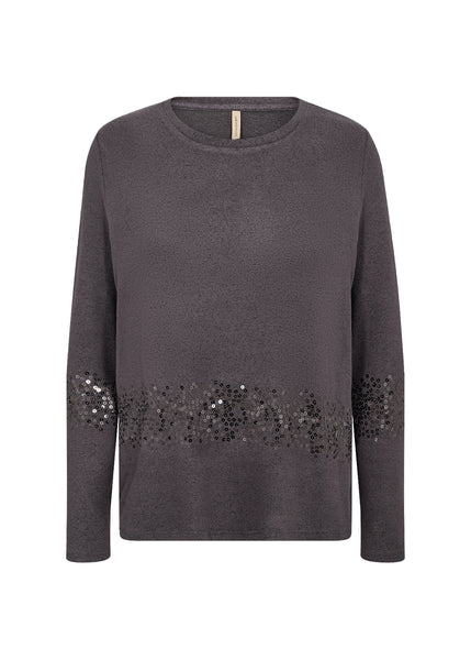 Soyaconcept Sequin Trim Knit