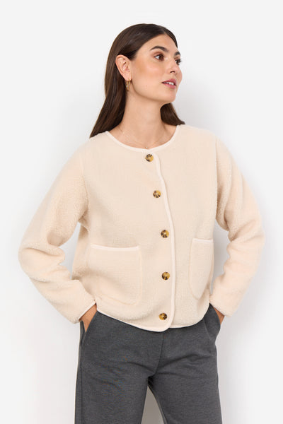 Soyaconcept Onyx Fleece Cardigan