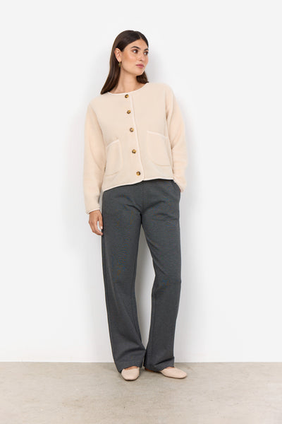 Soyaconcept Onyx Fleece Cardigan