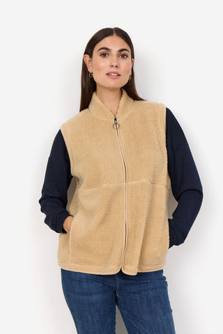 Soyaconcept Onyx Teddy Waistcoat