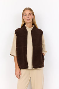 Soyaconcept  Onyx Teddy Waistcoat