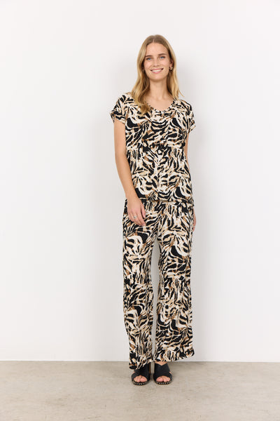 Soyaconcept Perla Animal Print Blouse