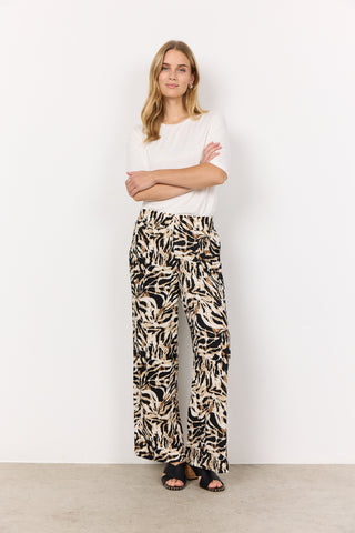 Soyaconcept Perla Animal Print Pants