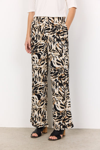 Soyaconcept Perla Animal Print Pants