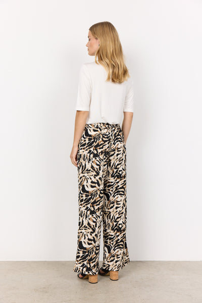 Soyaconcept Perla Animal Print Pants