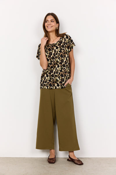 Soyaconcept Felicity Animal Print Tshirt