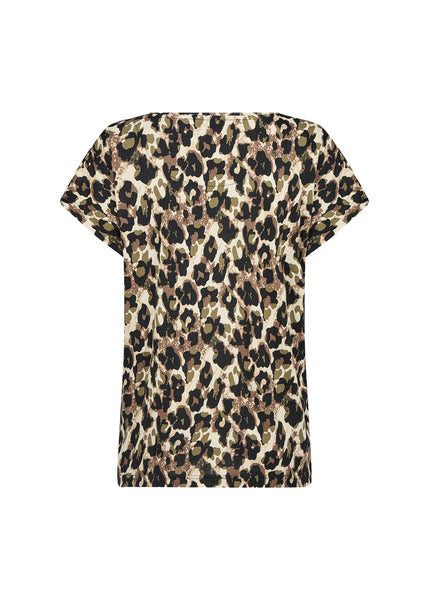 Soyaconcept Felicity Animal Print Tshirt