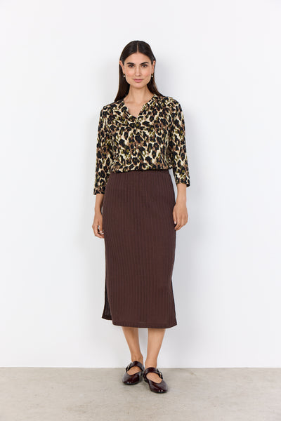 Soyaconcept Felicity Animal Print Blouse