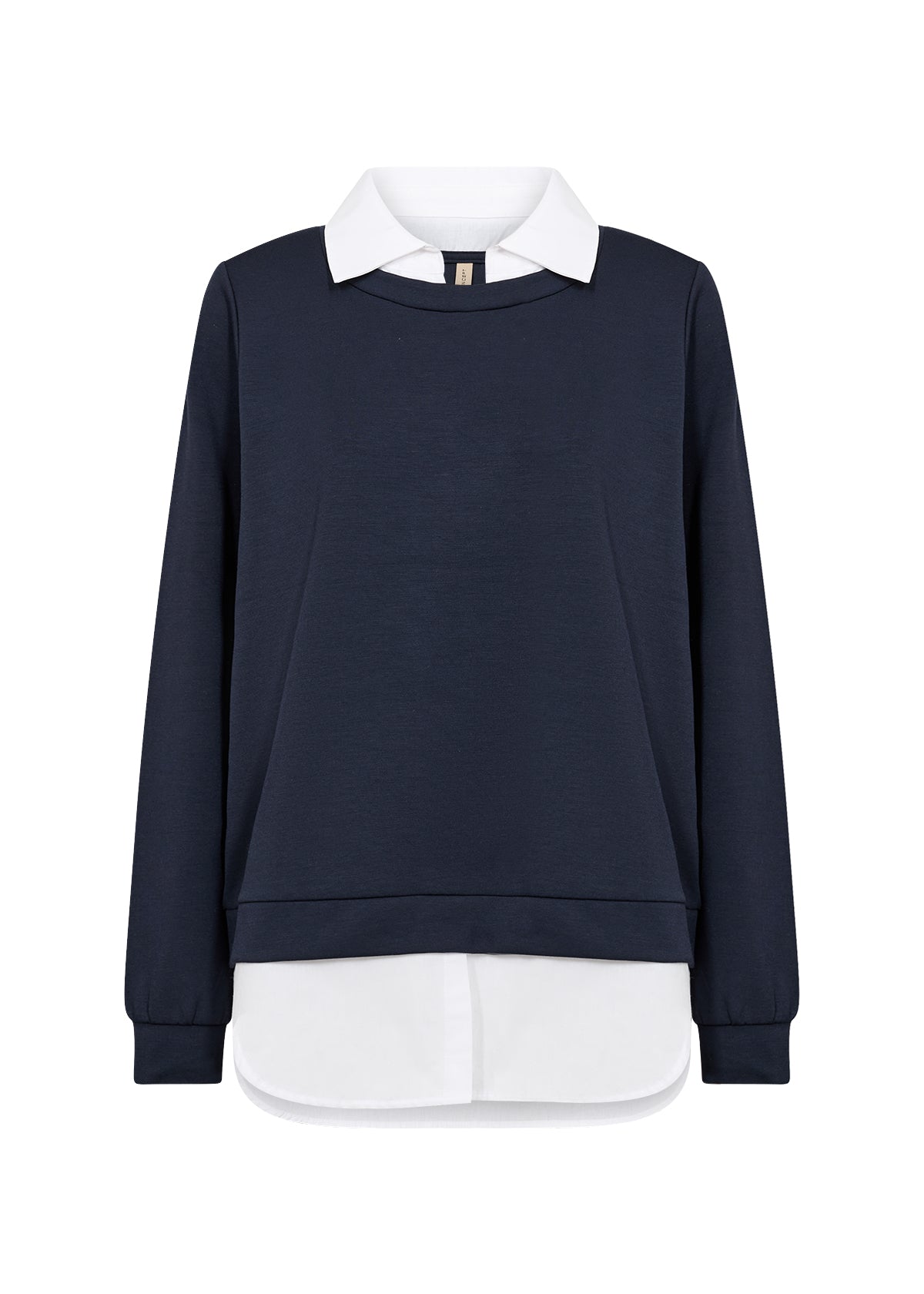 Soyaconcept Banu 2-in-1 Shirt Detail Jersey Top