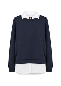 Soyaconcept Banu 2-in-1 Shirt Detail Jersey Top
