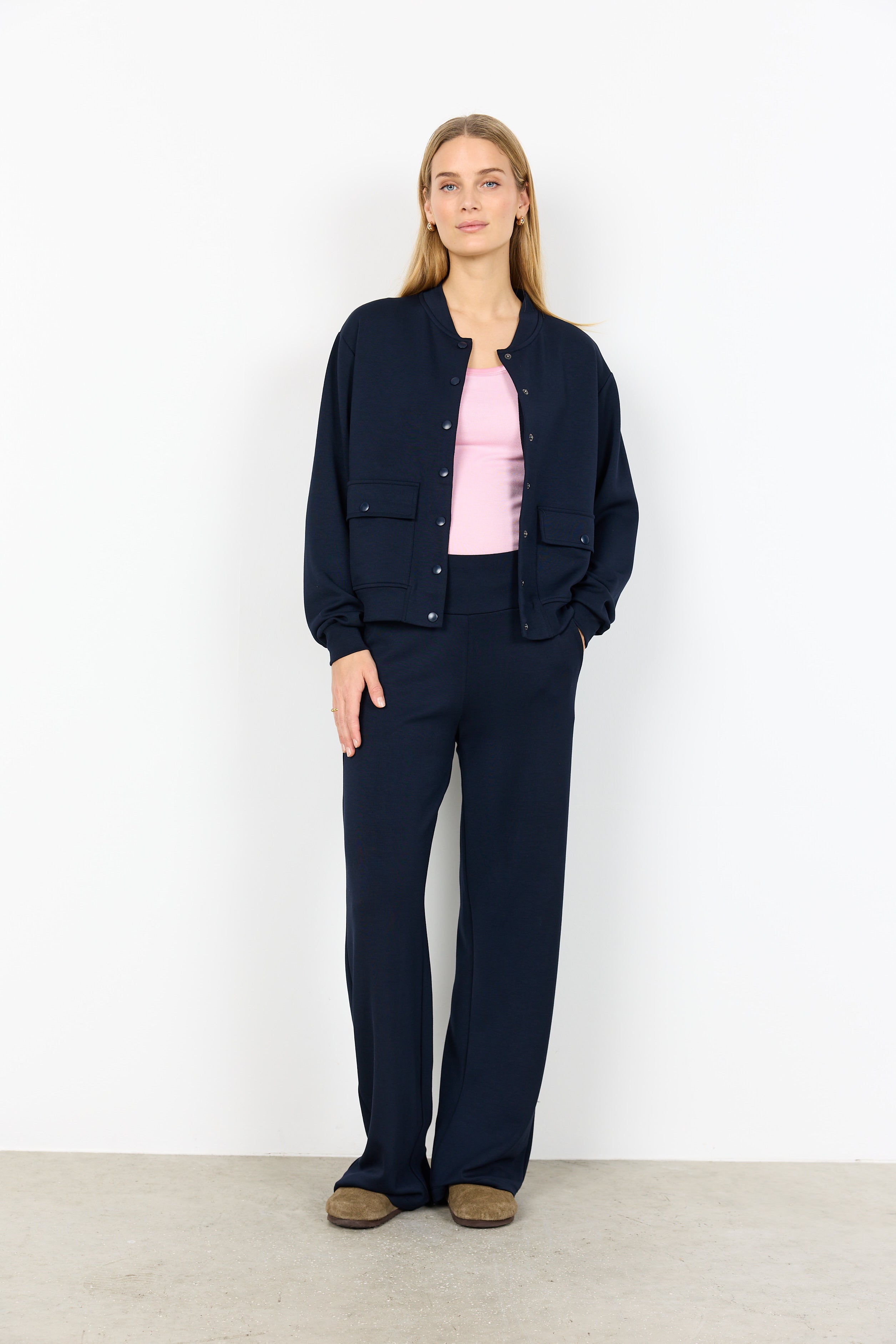 Soyaconcept Banu Pocket Front Bomber Jacket