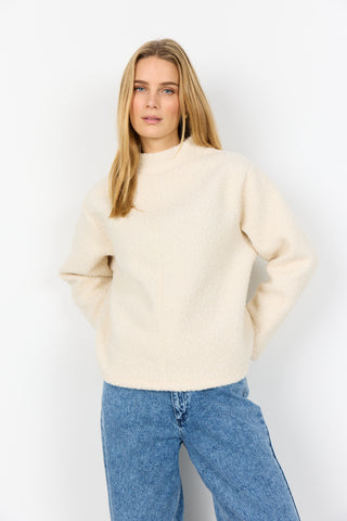 Soyaconcept Shaima Boucle High Neck Top