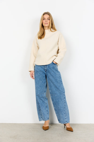 Soyaconcept Shaima Boucle High Neck Top