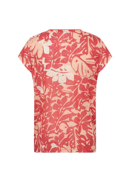 Soyaconcept Aretha Leaf Print T-Shirt