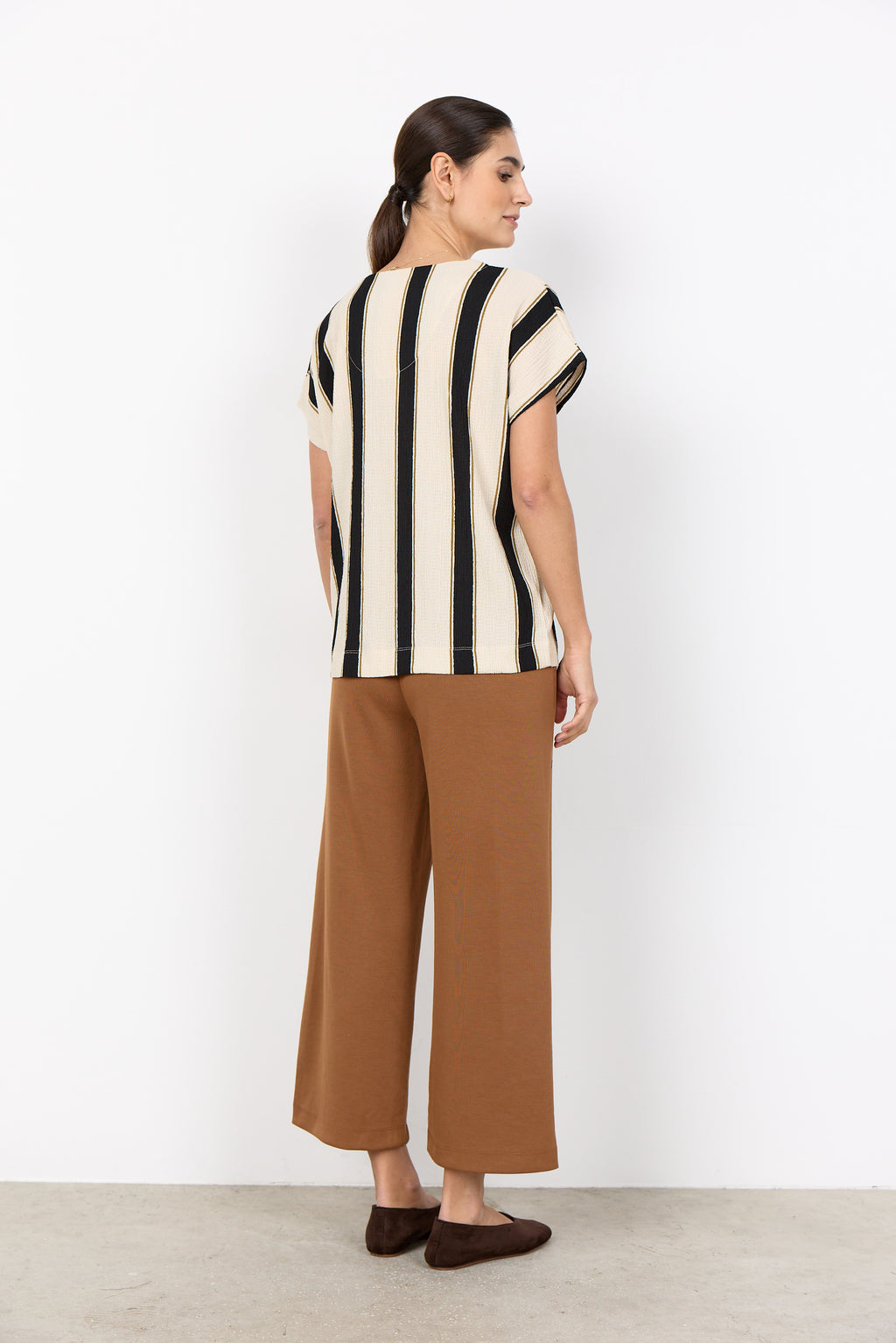 Soyaconcept Finja Wide Stripe Slouchy Top