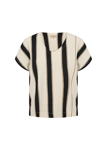 Soyaconcept Finja Wide Stripe Slouchy Top