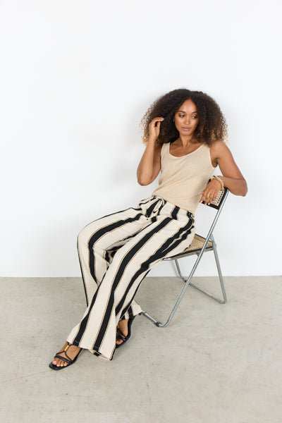 Soyaconcept Finja Wide Stripe Trousers