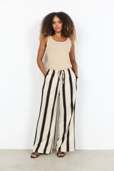 Soyaconcept Finja Wide Stripe Trousers