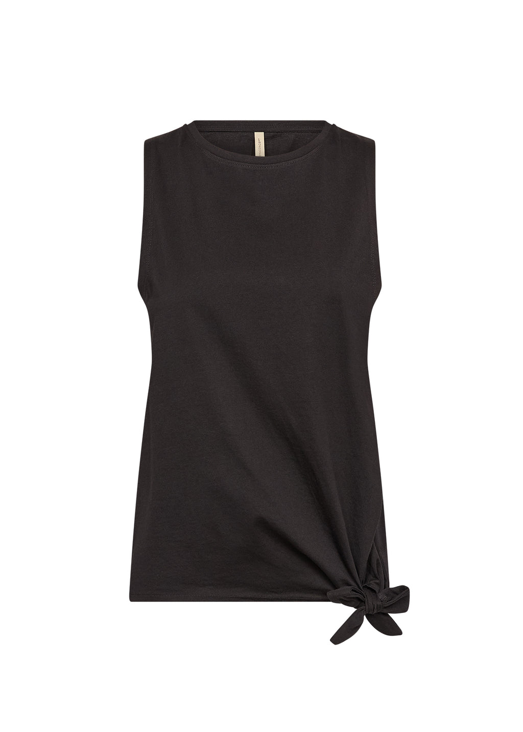 Soyaconcept Derby Cotton Tie Hem Vest Top