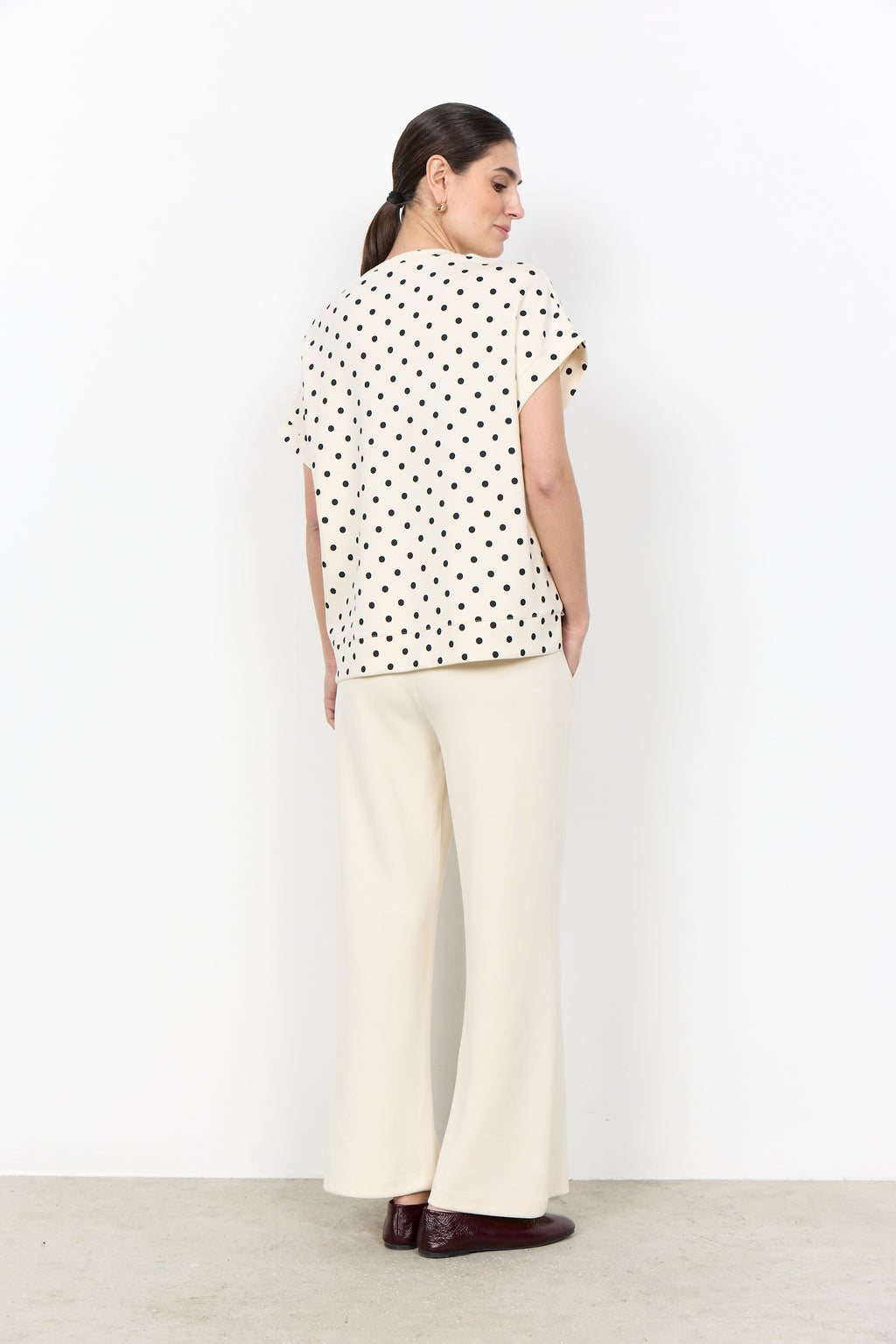 Soyaconcept Godiva Spot Print Top