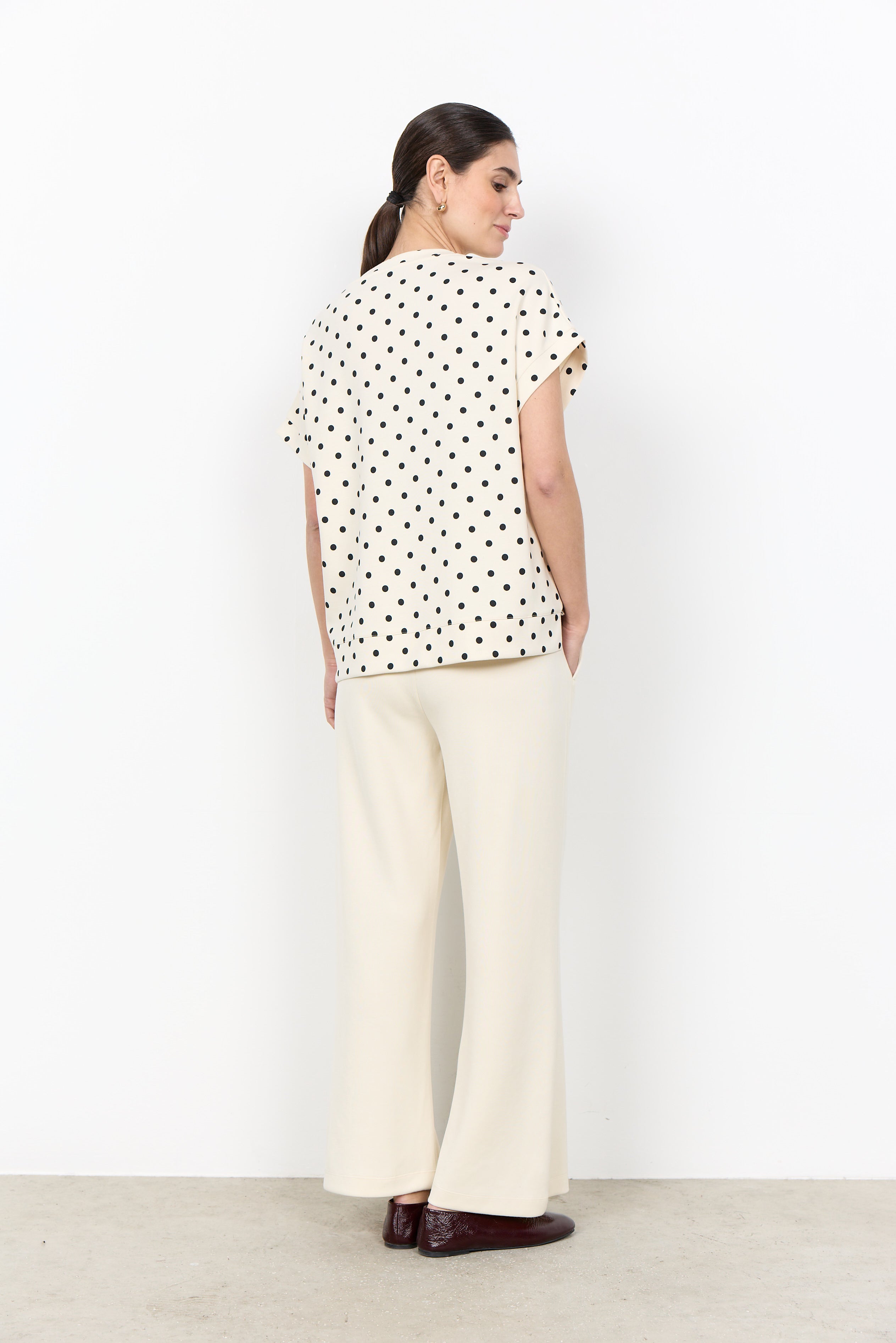 Soyaconcept Godiva Spot Print Top