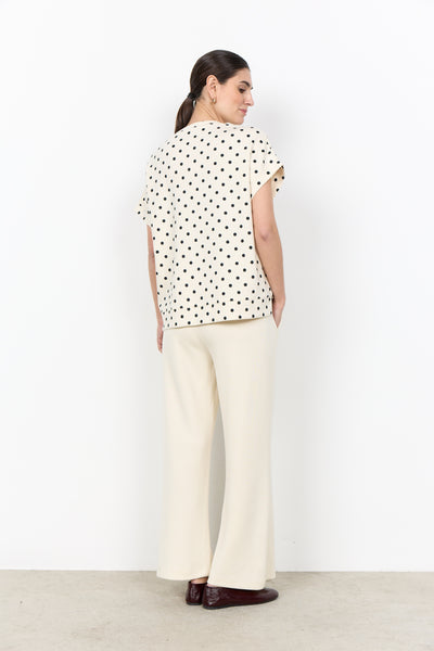 Soyaconcept Godiva Spot Print Top