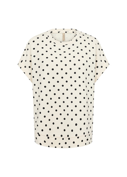 Soyaconcept Godiva Spot Print Top