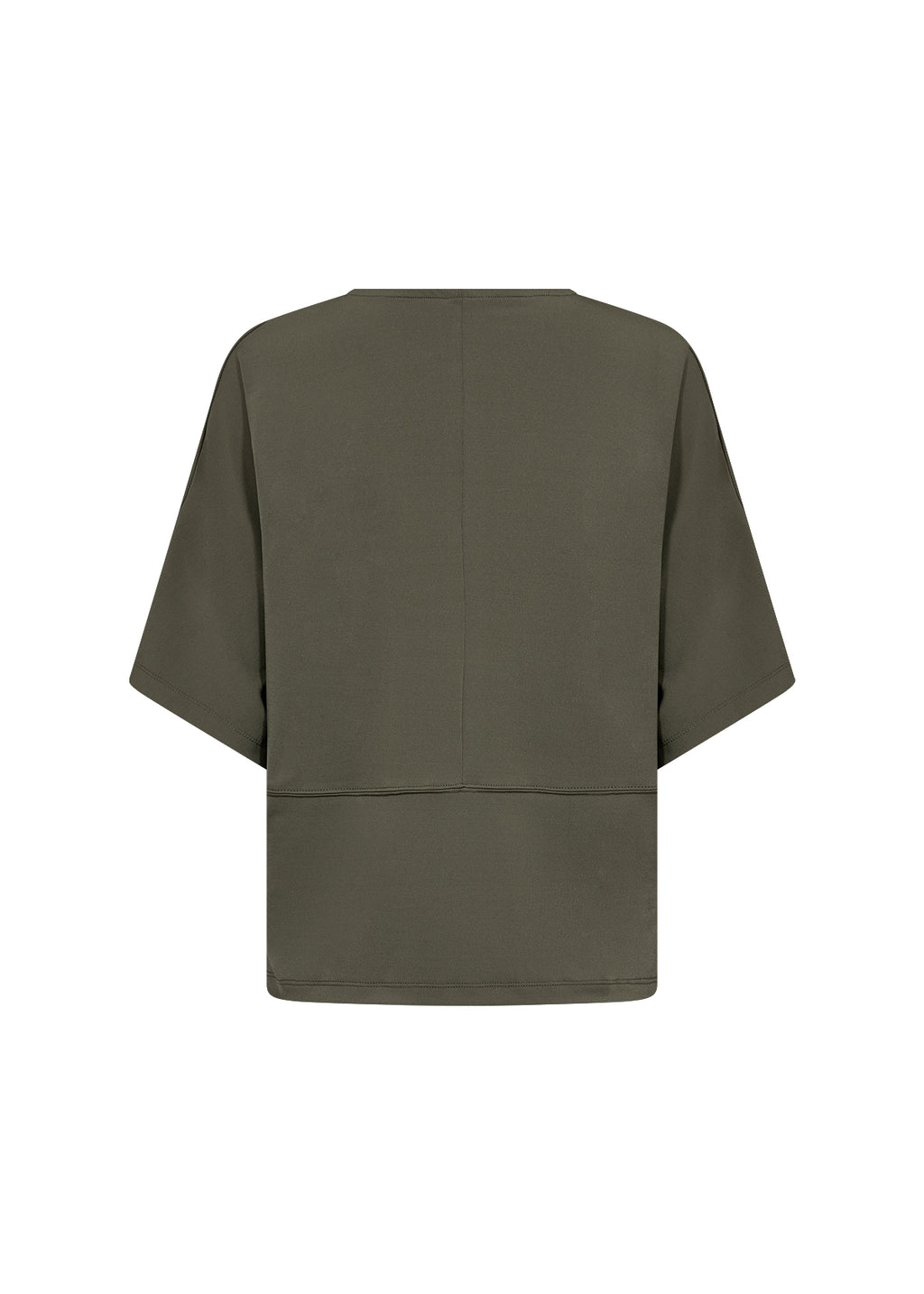 Soyaconcept Glenna Fluid Slouchy T-shirt - Khaki