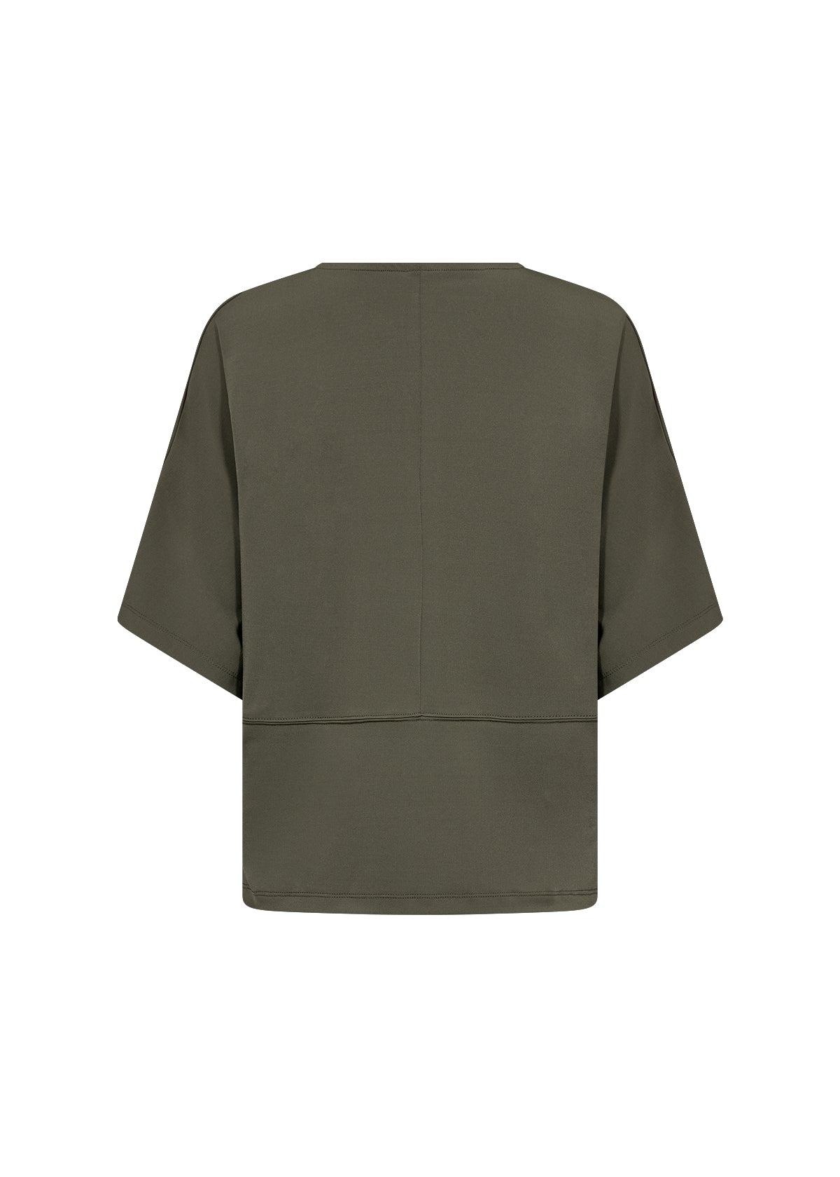 Soyaconcept Glenna Fluid Slouchy T-shirt - Khaki